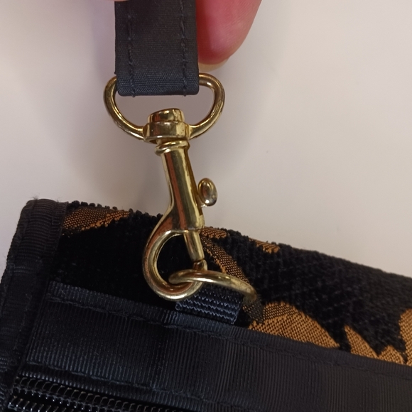 Danny K Crossbody Handbag Handmade USA Corduroy Tapestry Paisley - Picture 4 of 15